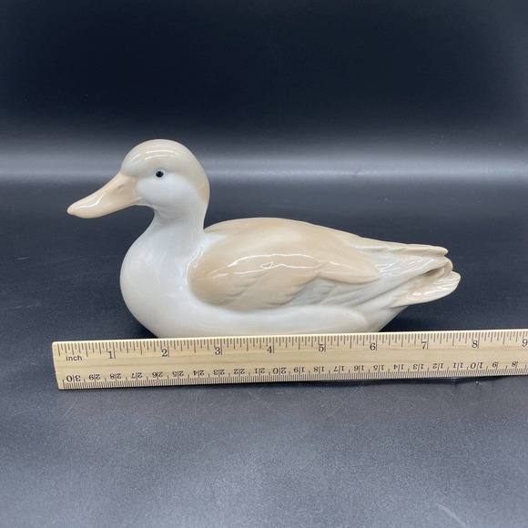 Otagiri Duck Figurines OMC Figurines Porcelain MCM Vintage Pair Set Of TWO (2) - Picture 7 of 16